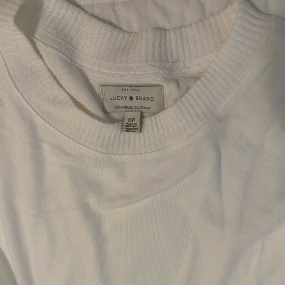 Lucky Brand White Long Sleeve - Picture 2 of 5
